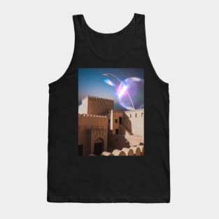 Old Space Building Tank Top